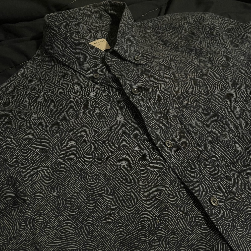 Club Monaco button down shirt XS - Navy